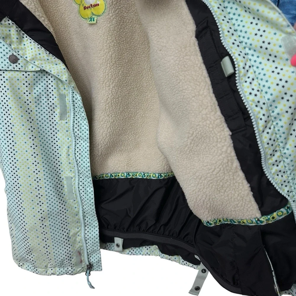 Burton Girls Youth Jacket‎ Snowboard Ski Large Fleece Line Size XL Coat